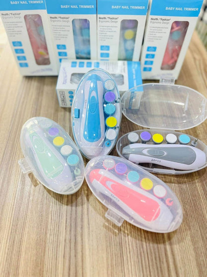 Gentle 6-in-1 Electric Baby Nail Trimmer & Grooming Kit