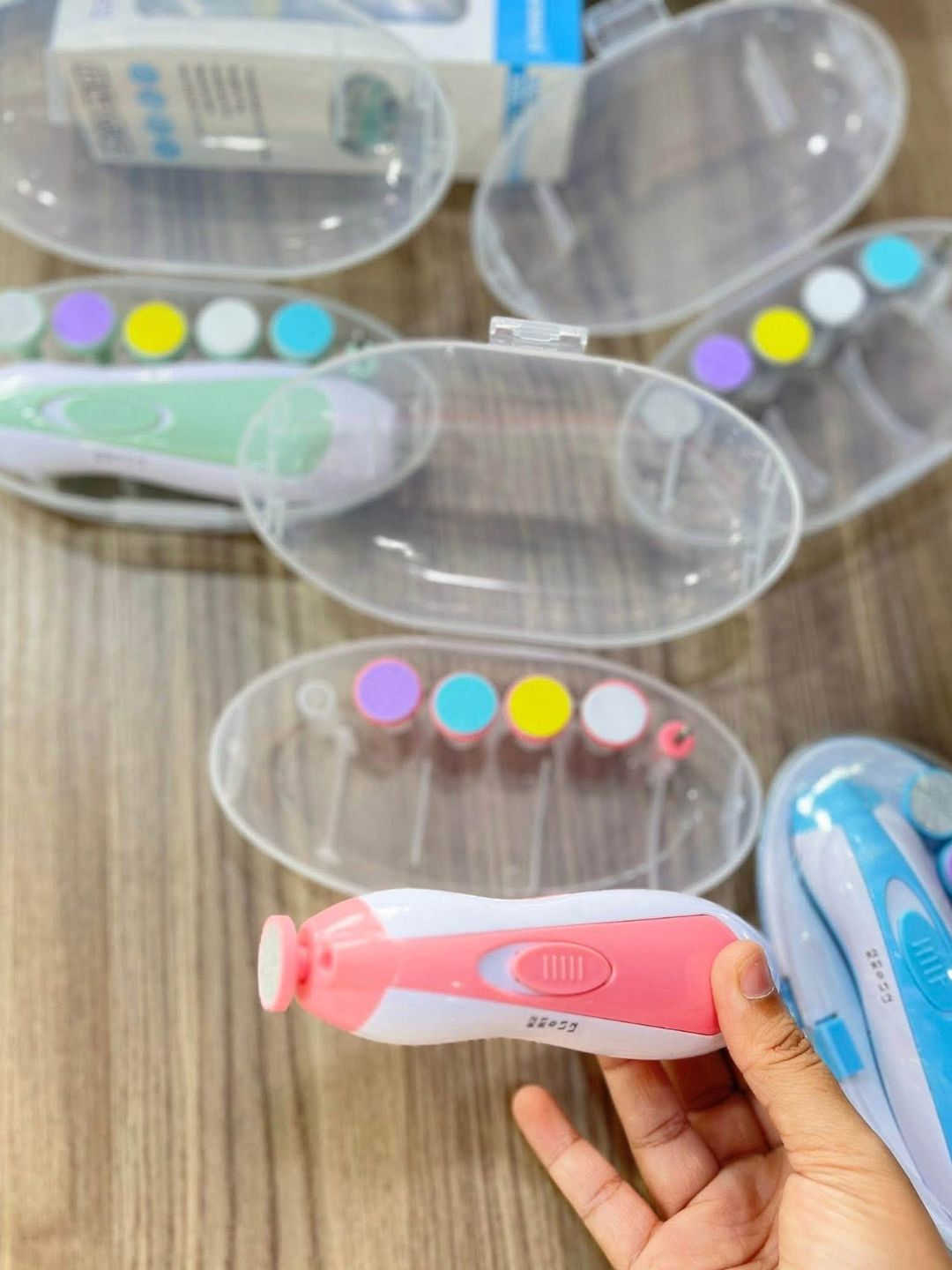 Gentle 6-in-1 Electric Baby Nail Trimmer & Grooming Kit