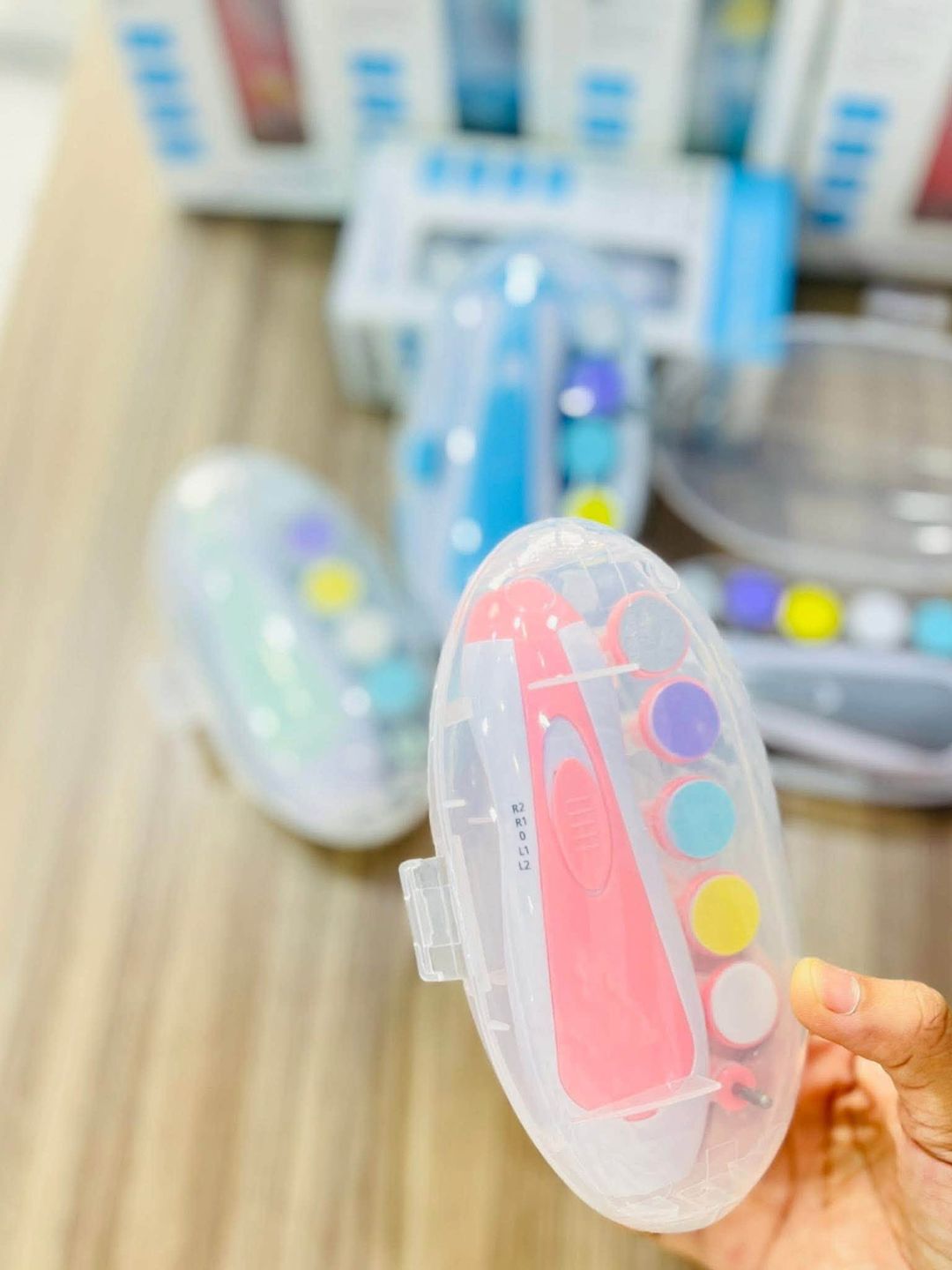 Gentle 6-in-1 Electric Baby Nail Trimmer & Grooming Kit