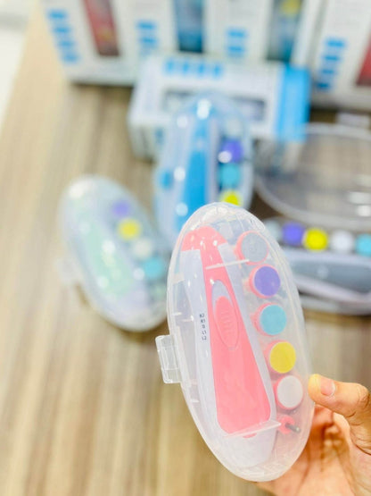 Gentle 6-in-1 Electric Baby Nail Trimmer & Grooming Kit